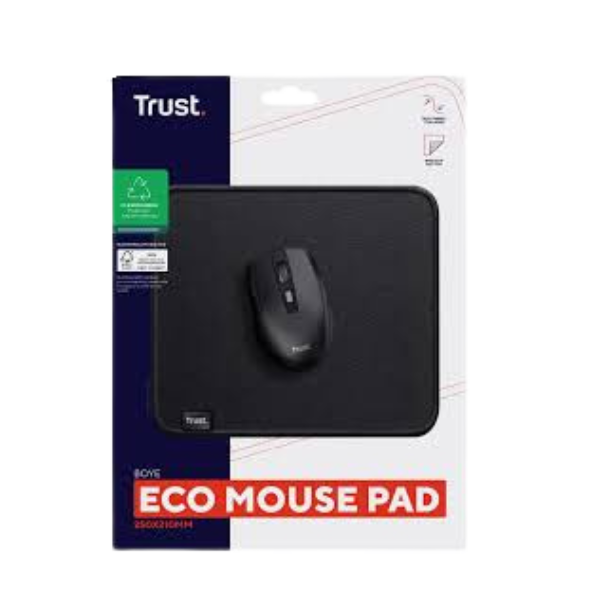 MOUSE PAD TRUST BOYE ECO BLACK