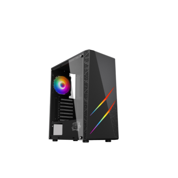 GABINETE RAPTOR BLAZE FROCE MID-TOWER ATX X2FAN RGB