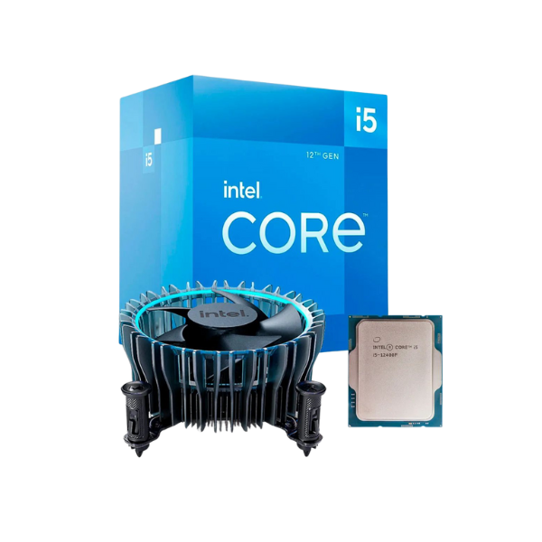 PROCESADOR INTEL CORE I5-12400F ALDER LAKE S/VIDEO C/COOLER S1700