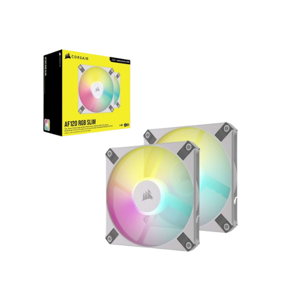 COOLER CORSAIR ICUE AF120 RGB SLIM 120MM PWM X2