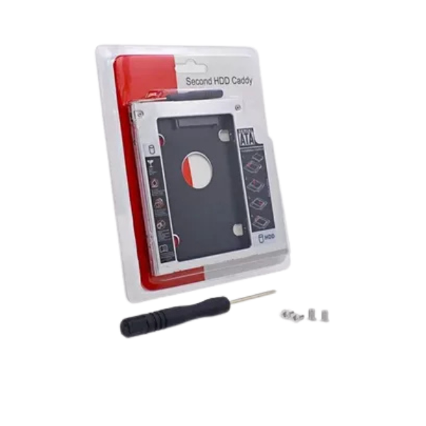 CADDY ADAPTADOR 2DO DISCO NOTEBOOK SATA UNIV 9.5MM