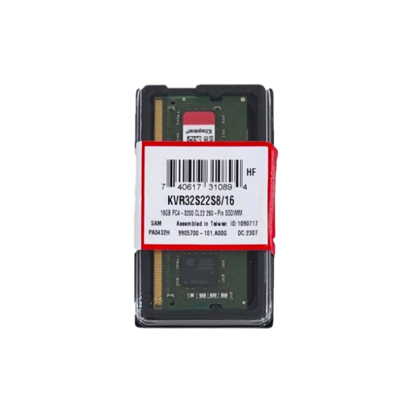 MEMORIA SODIMM KINGSTON 16GB DDR4 3200MHZ