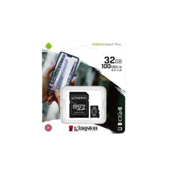 MICRO SD 32GB C10 KINGSTON CANVAS SELECT PLUS