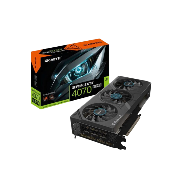 PLACA DE VIDEO GIGABYTE RTX 4070 SUPER EAGLE OC 3 X FAN