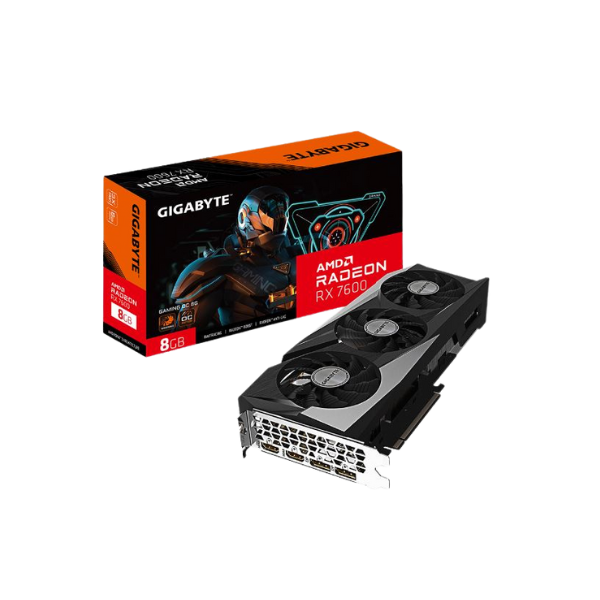 PLACA DE VIDEO GIGABYTE RADEON RX 7600 GAMING OC 8GB
