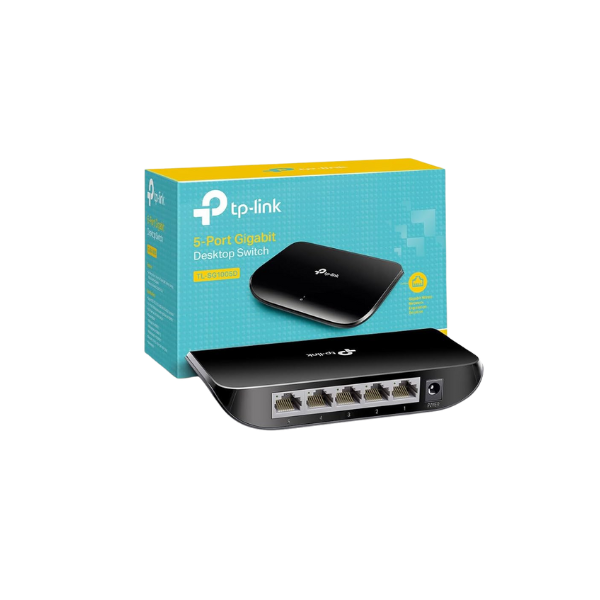 SWITCH TP-LINK 5 PORTS GIGABIT 10/100/1000 TL-SG1005D