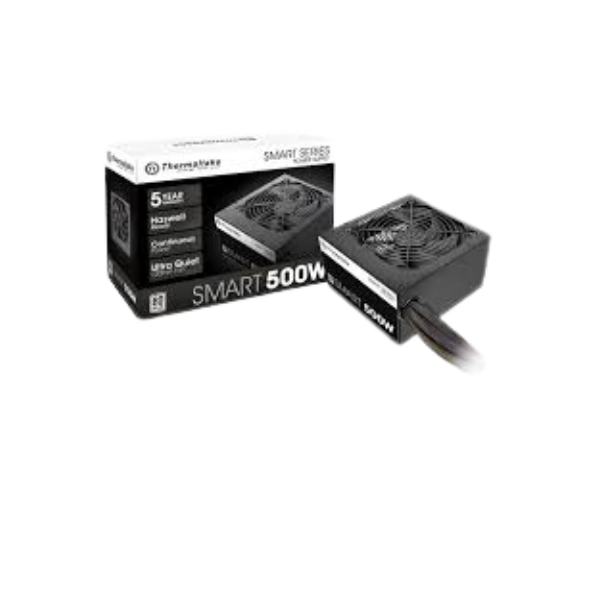 FUENTE GAMER THERMALTAKE SMART WHITE 500W 80 PLUS