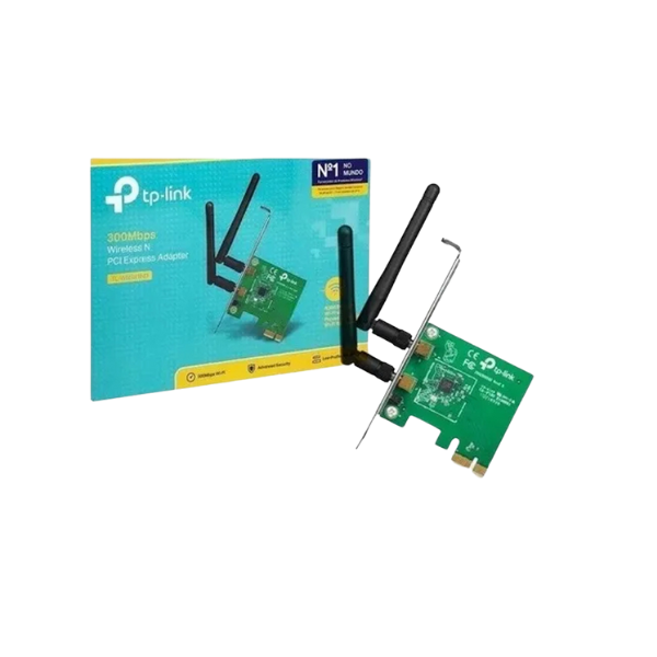 PLACA DE RED TPLINK TLWN881D WIFI PCIE 300MB 2 ANT