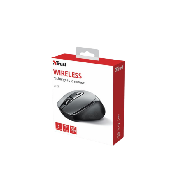 MOUSE TRUST ZAYA WIRELESS RECARGABLE USB-C