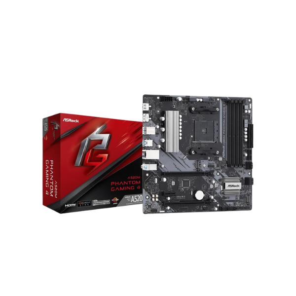 MOTHER ASROCK AM4 A520M PHANTOM GAMING 4