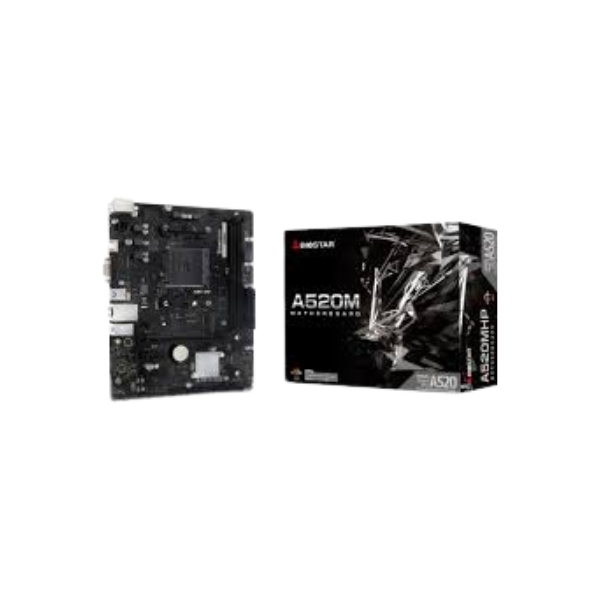 MOTHERBOARD BIOSTAR AM4 A520MH 3.1 BOX M-ATX