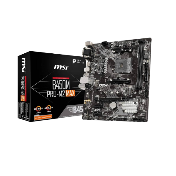 MOTHERBOARD MSI B450M PRO-VDH MAX AMD AM4 M-ATX