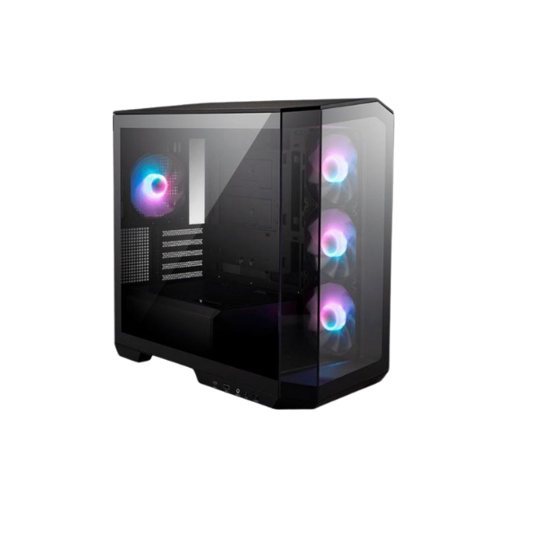 GABINETE MSI MAG PANO M100R PZ MATX TG X2 FAN ARGB BLACK