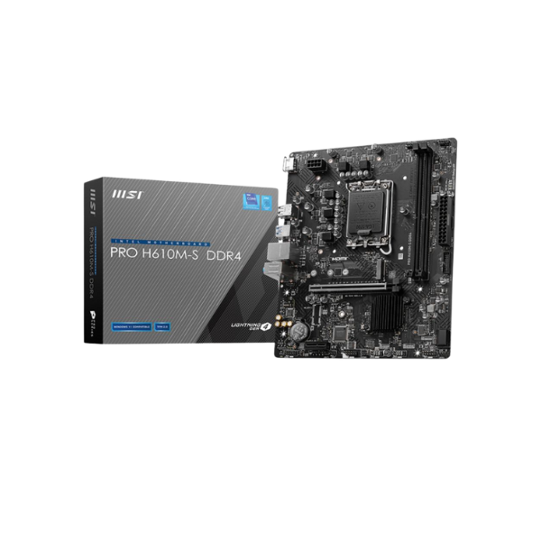 MOTHERBOARD MSI PRO H610M-S DDR4 1700 (12/13/14 GEN)