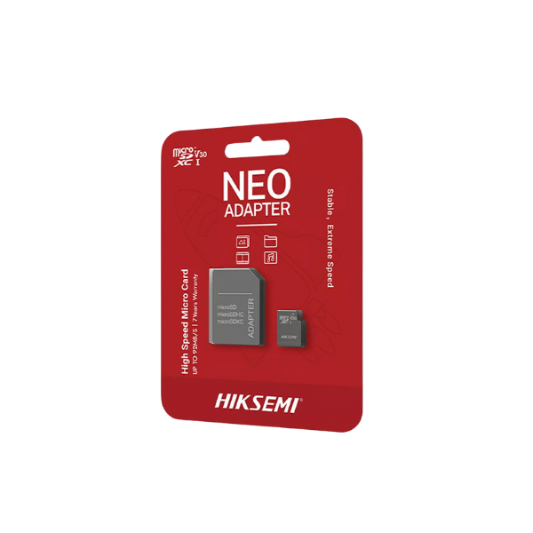 MICRO SD HIKSEMI 256GB NEO + ADAPTADOR