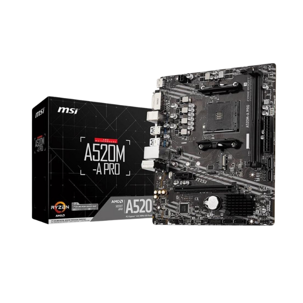 MOTHER MSI A520M-A PRO DDR4 AM4