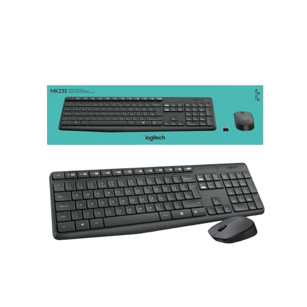 TECLADO Y MOUSE LOGITECH MK235 INALAMBRICO