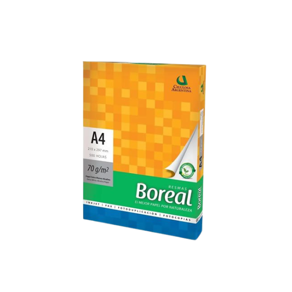 RESMA BOREAL A4 70GRS