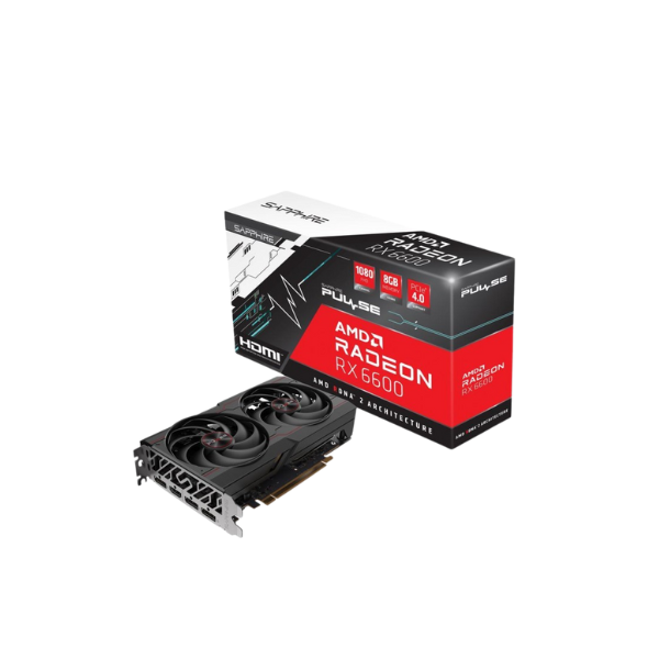 PLACA DE VIDEO SAPPHIRE PULSE RX 6600 GAMING 8GB HDMI TRIPLE DP LITE