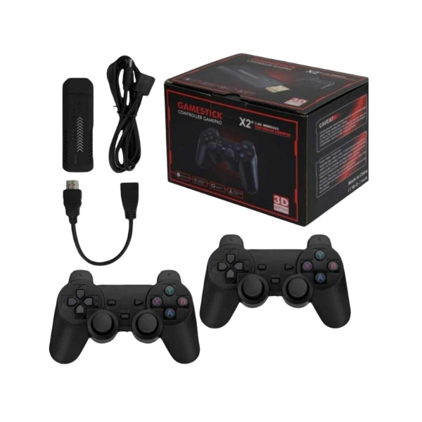CONSOLA GAMESTICK X2 + 2 JOYSTICK (S/PILAS)