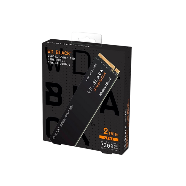 DISCO SSD M.2 WD BLACK 2TB SN850X NVME 7300MBS