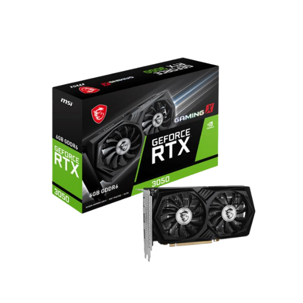PLACA DE VIDEO MSI GEFORCE RTX 3050 GAMING X 6GB