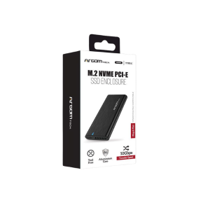 CASE ARGOMTECH SSD M.2 NVME PCI-E USB C