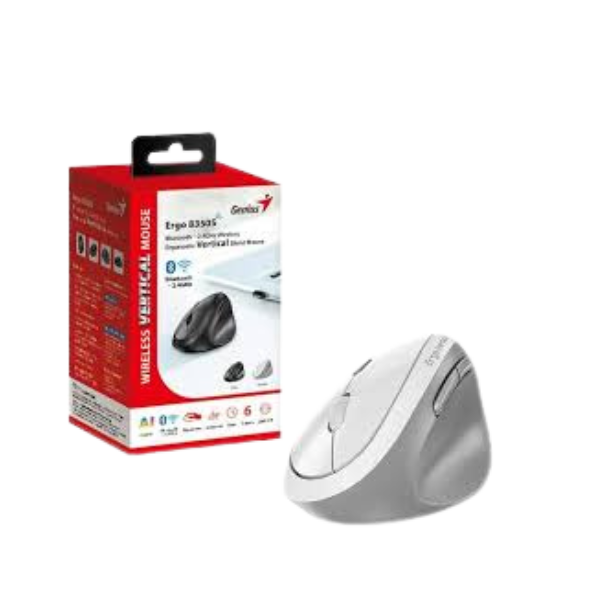 MOUSE GENIUS ERGO 8350S 2.4GH+BT WHITE