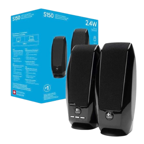 PARLANTES LOGITECH S150 24W BLACK