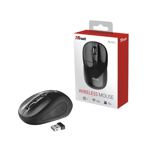 MOUSE TRUST MATT PRIMO WIRELESS BLACK