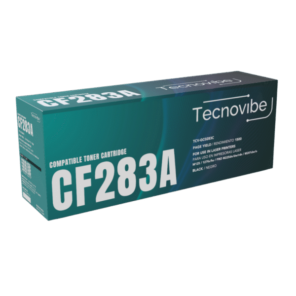 TONER ALTERNATIVO TECNOVIBE CF283A PARA HP LASERJET M127F M125 M201 M225 TONER ALTERNATIVO TECNOVIBE CF283A PARA HP LASERJET M127F M125 M201 M225