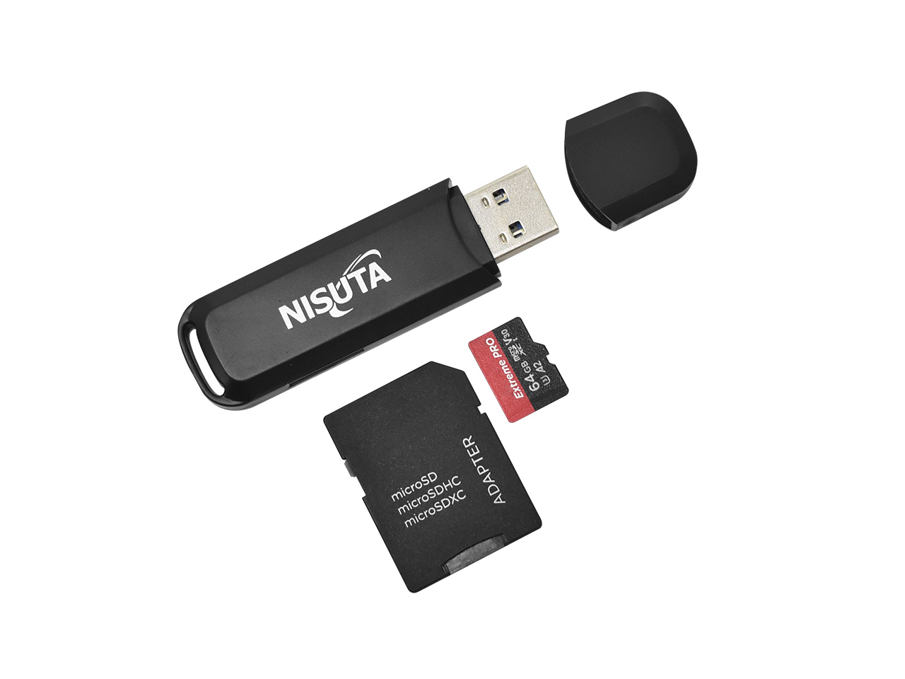 LECTOGRABADOR DE MEMORIAS SD Y MINI SD USB 3.0