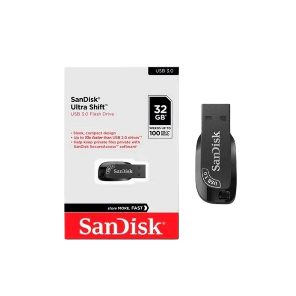 PEN DRIVE 32GB SANDISK ULTRA SHIFT USB3