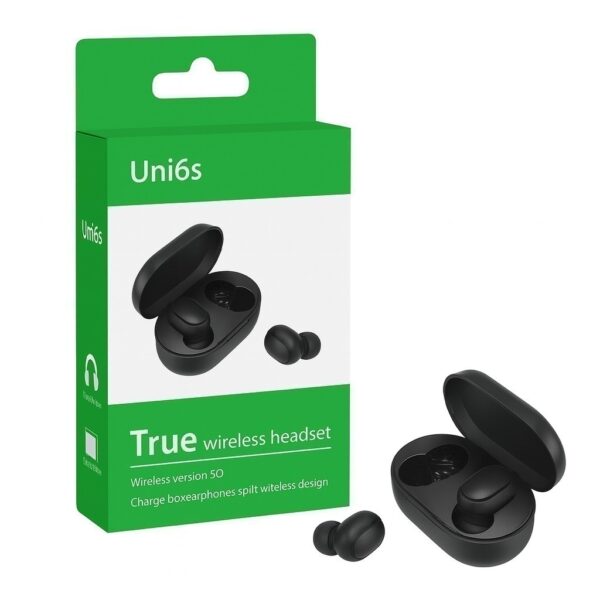 Auriculares in-ear inalámbricos Unistore UNI6s Calidad AAA (A6S PROPIO)