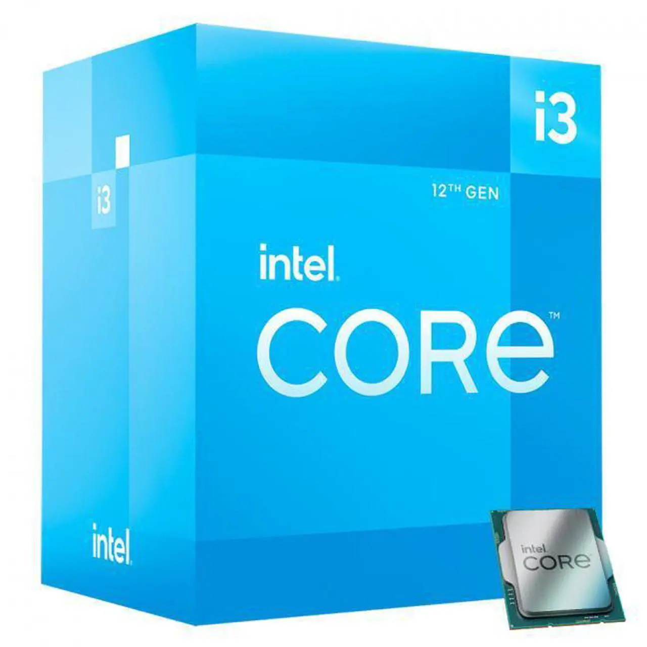CPU INTEL CORE I3-12100 LGA1700 C/VIDEO C/COOLER