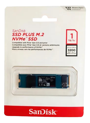 DISCO SSD M2 SANDISK 1TB NVME 3200MB/S