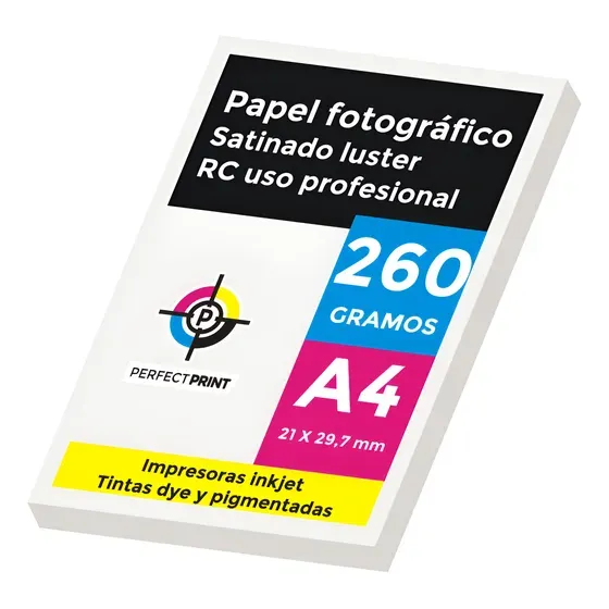PAPEL FOTOGRAFICO TECNOVIBE 130 GRAMOS MATE OPACO A4 X 20 HOJAS