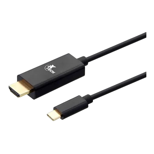 CABLE X-TECH USB-C A HDMI MACHO 1.8MTS