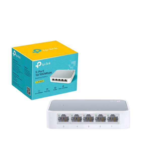 SWITCH TP-LINK 5 PORTS 10/100 TL-SF1005D