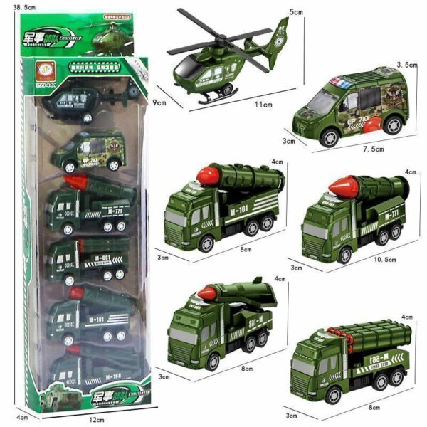 PACK 5 AUTOS + HELICOPTERO *