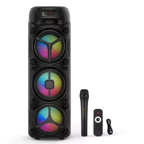 PARLANTE BLUETOOTH 3*8″ CON MICROFONO *