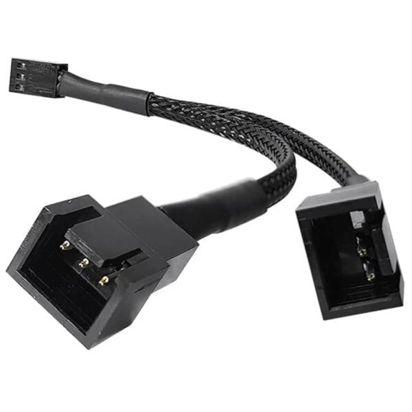 CABLE DIVISOR PWM PARA 2 COOLER DE 3 PINES NSCAPWM2