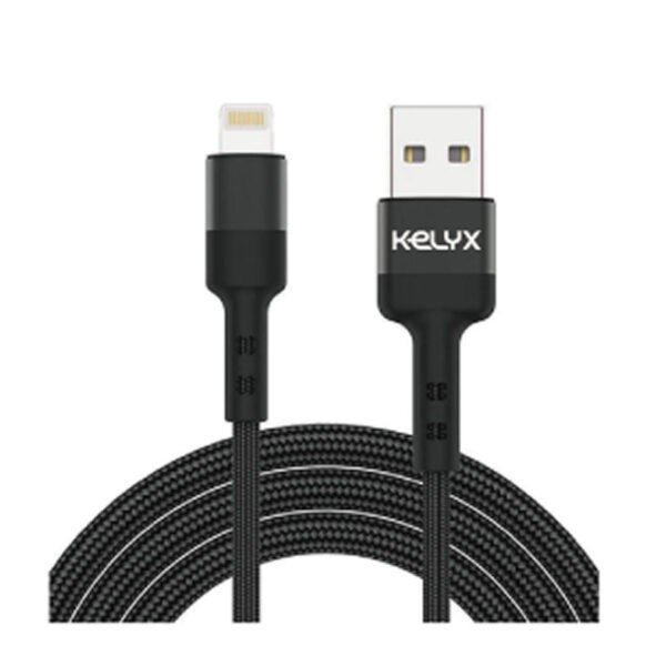 CABLE KELYX USB 3.0 A LIGHTNING 1MTS