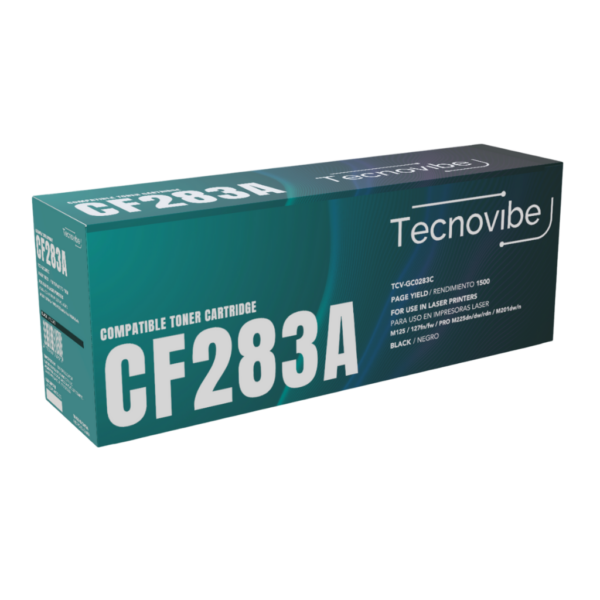 TONER ALTERNATIVO TECNOVIBE CF283A PARA HP LASERJET M127F M125 M201 M225