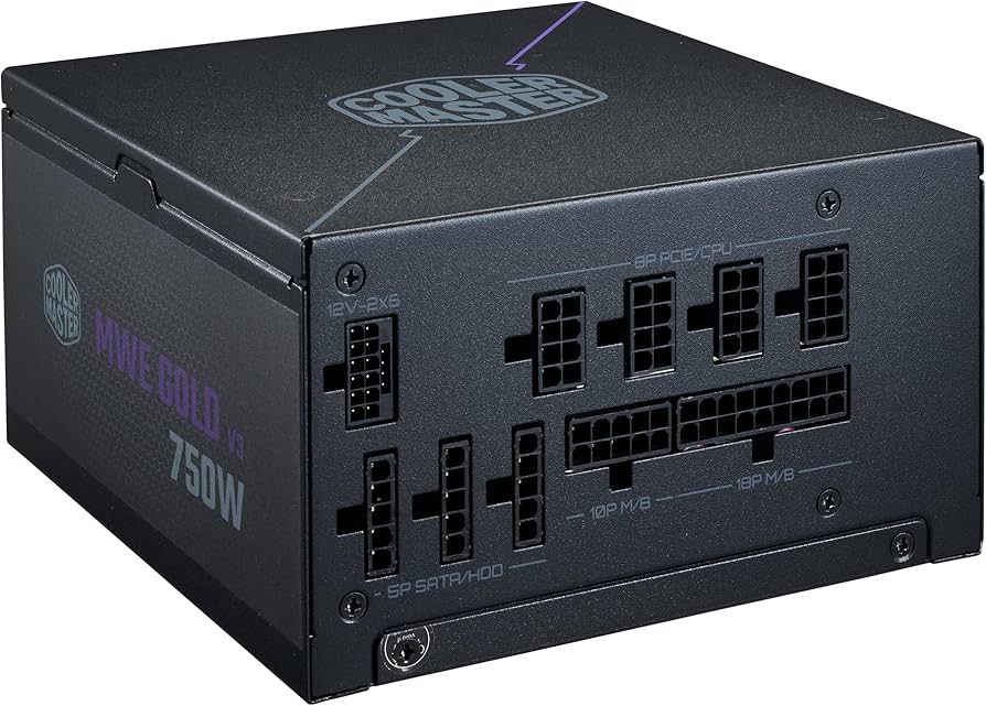 FUENTE COOLERMASTER 750W MWE GOLD 750 V3 80+ GOLD ATX 3.1 PCI 5.0