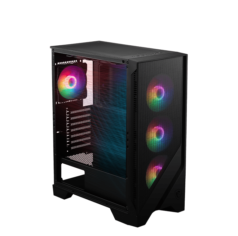 GABINETE MSI MAG FORGE 120A AIRFLOW TG MT X6 FAN