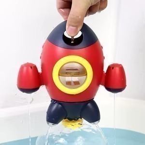 COHETE GIRATORIO LANZA AGUA PARA BAÑO