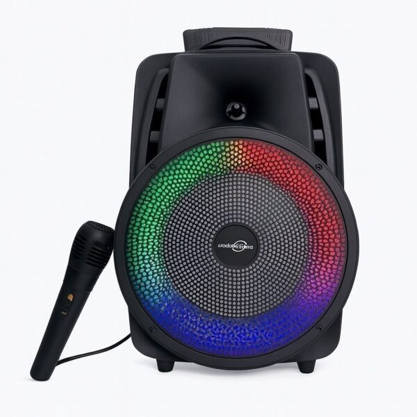 PARLANTE 8″ GTS-2047 con MICROFONO