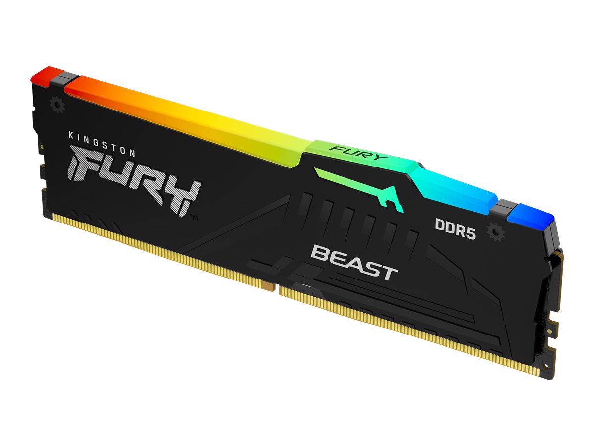 MEMORIA KINGSTON 16GB DDR5 6800MHZ FURY BEAST RGB