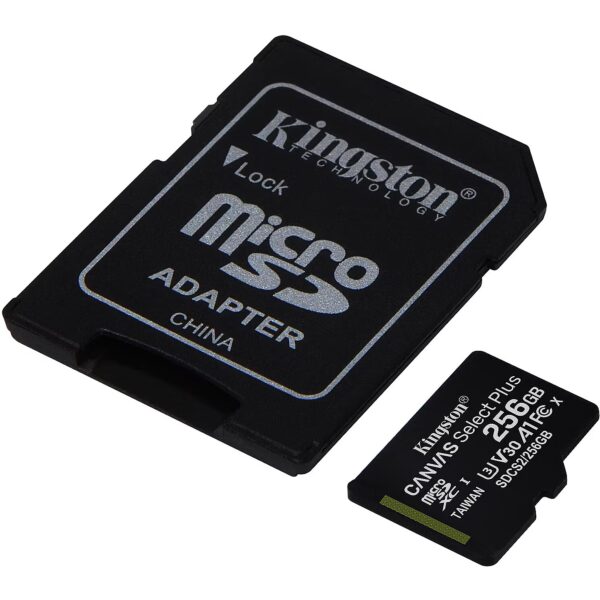 MICRO SD KINGSTON 256GB ENDURANCE P/VIDEOVIGILANCIA
